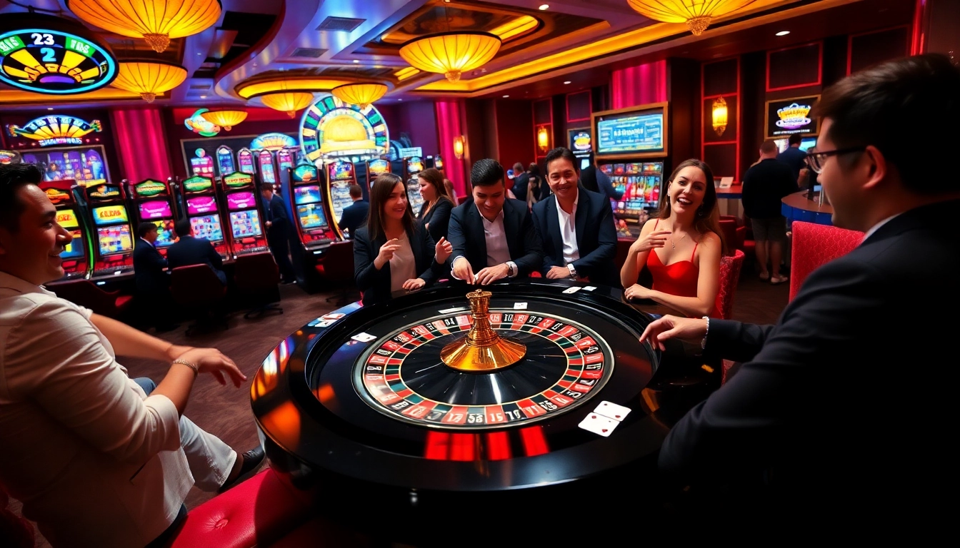 Experience the thrill of winning at https://da88s.app/ with a vibrant casino atmosphere featuring roulette and poker.
