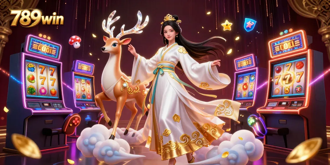 Engage in thrilling gameplay at 789win with colorful slot machines and dynamic characters.