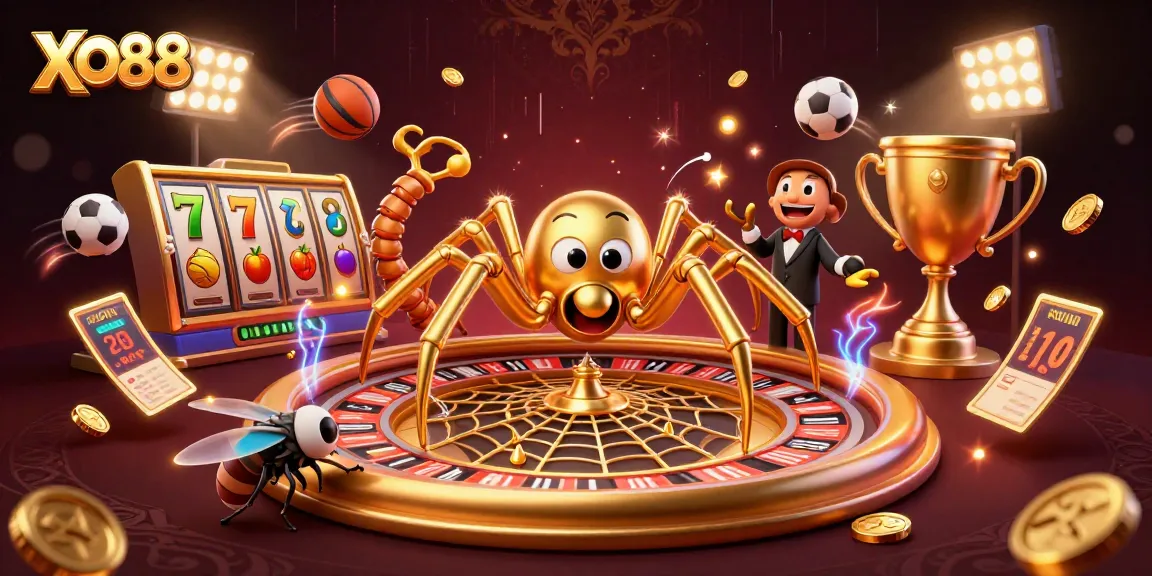 Bet on exciting games at XO88, featuring vibrant casino action with rich details.