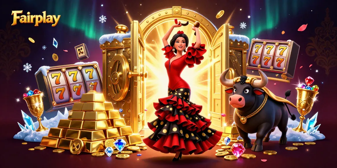 Engage in high-stakes excitement at Fairplay with stunning casino visuals.