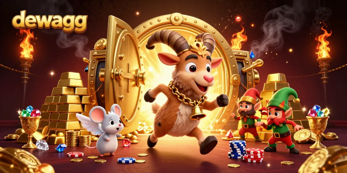 Experience dewagg's thrilling gaming at our holiday-horror casino, ruled by Krampus amid treasure.
