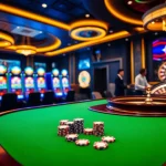 Experience the excitement at Nhà Cái XIN88 with vibrant casino visuals and engaging gameplay.