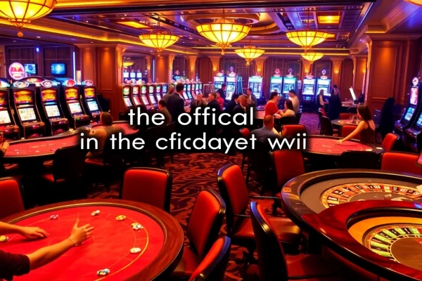 Experience the thrill of gaming at the official hidden wiki-inspired casino, featuring vibrant tables and excited players.