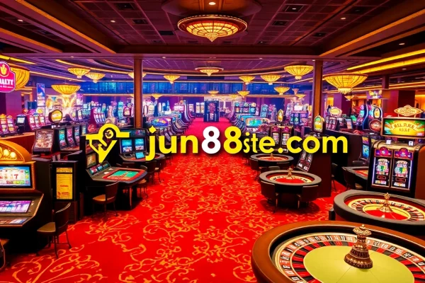 Experience the thrill of winning at jun88site.com with immersive casino gaming elements.
